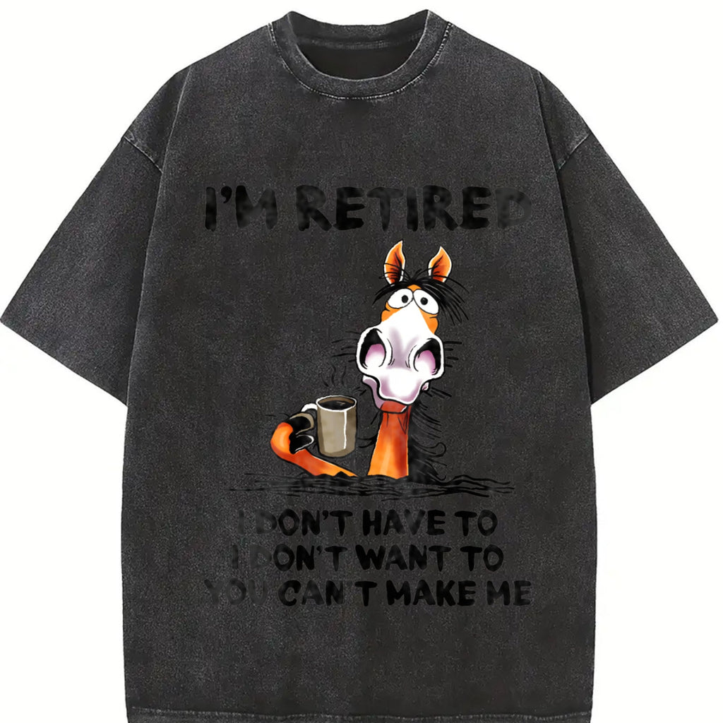 Ladies' Summer With Cartoon Coffee Donkey Retired Vintage product image 2
