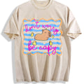 Don't Worry Be Capy Vintage Washed T-Shirt product image 1