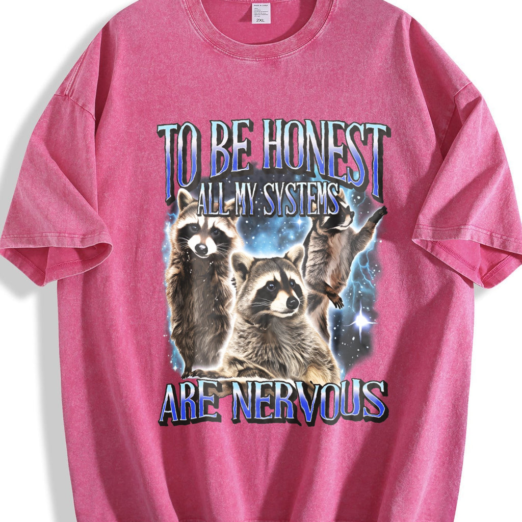 To Be Honest All My Systems Are Nervous Vintage Washed product image 7