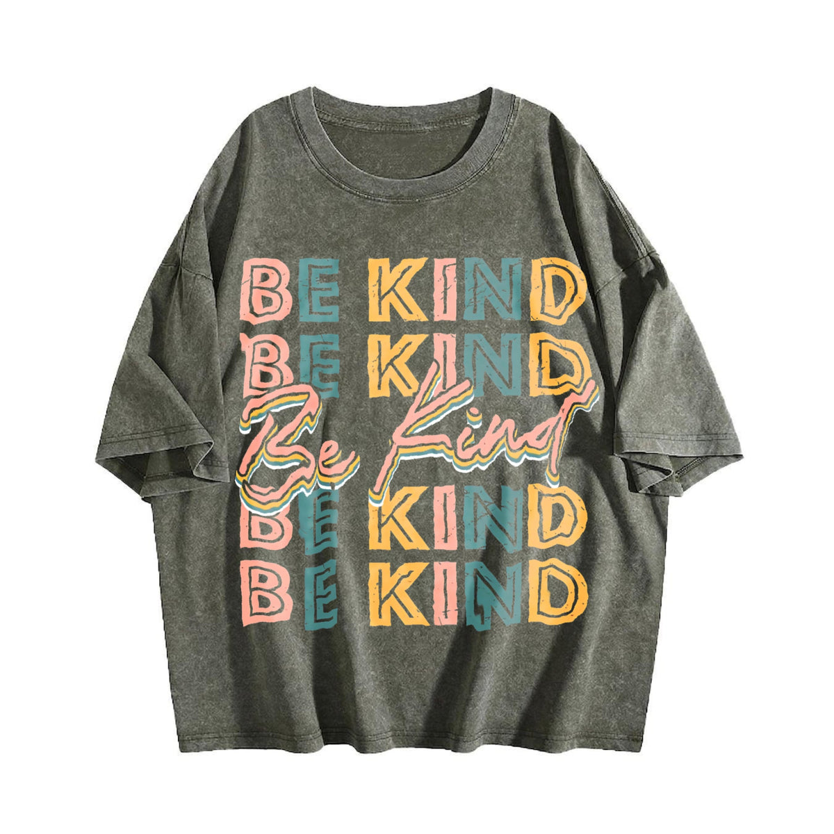 80s Inspired 'be Kind' With Vibrant Colors Turquoise product image 4