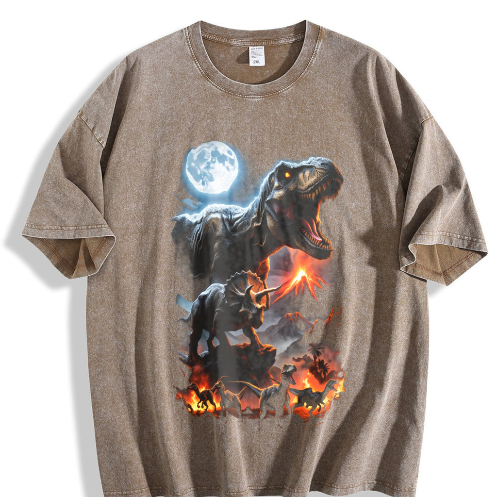 Dinosaur 90s Vintage Washed T-Shirt product image 3