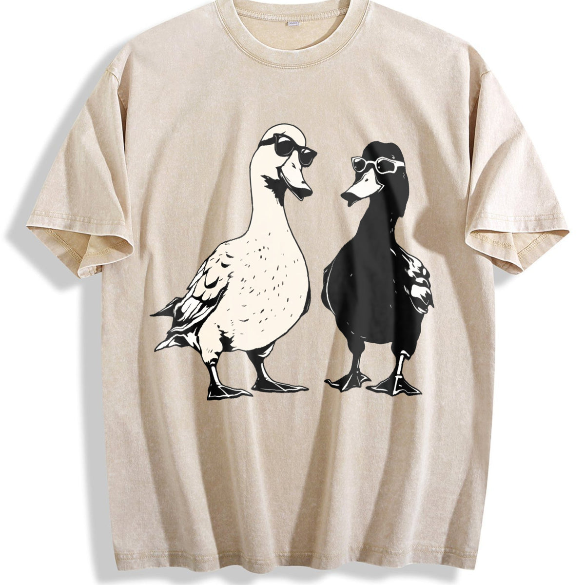 Cool Ducks With Sunglasses Vintage Washed T-Shirt product image 1