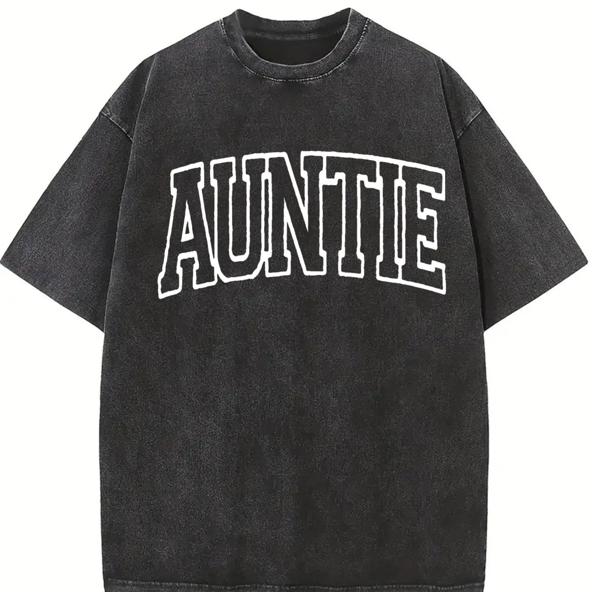 Auntie Collegiate Lettering Vintage Washed T-Shirt product image 2