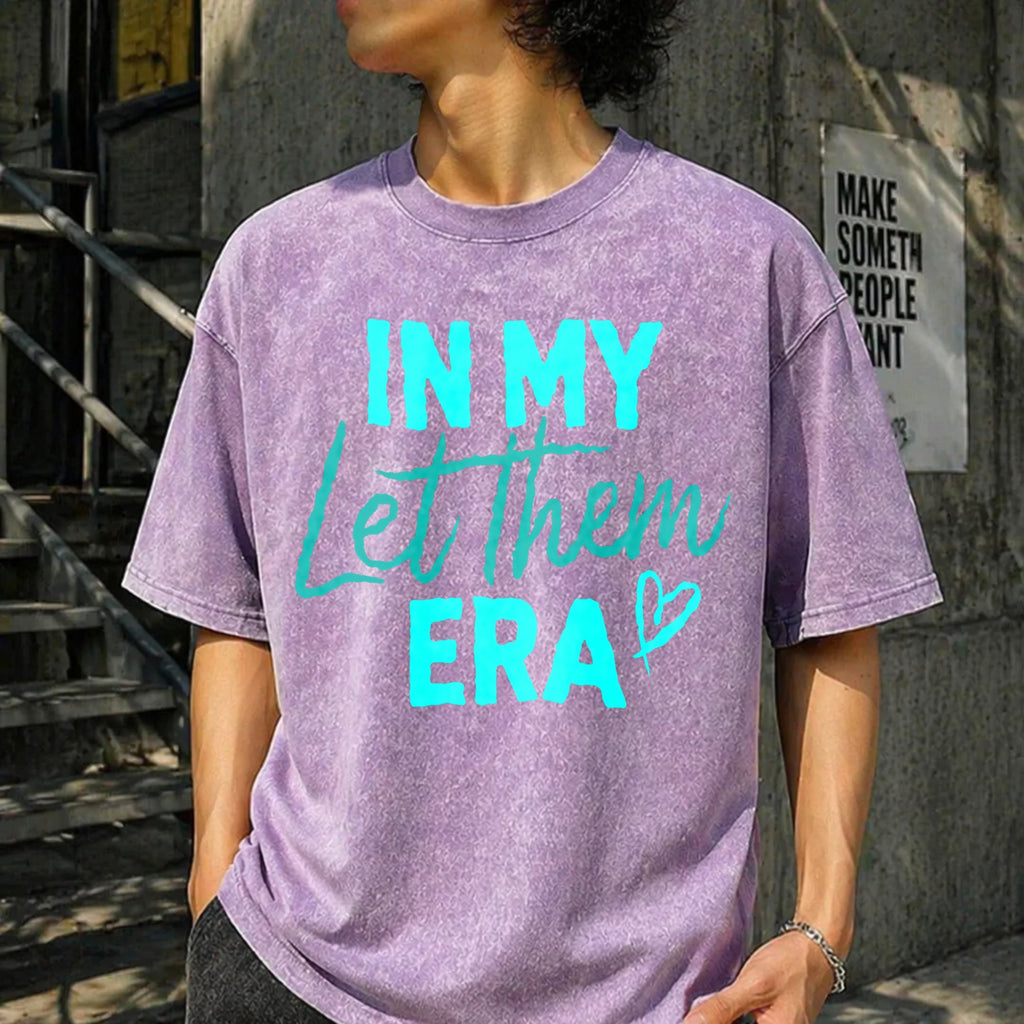 In My Let Them Era Vintage Washed T-Shirt product image 6