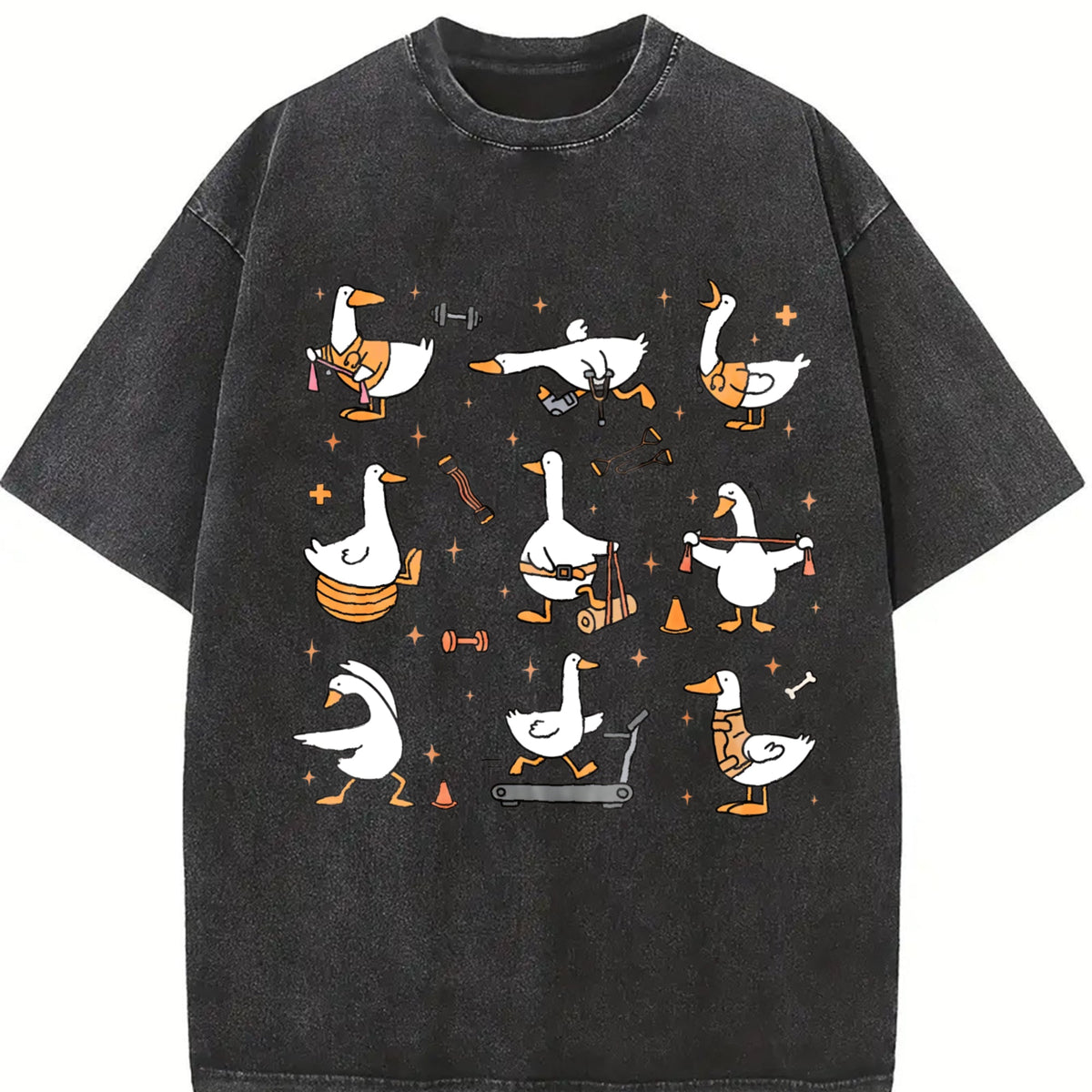 Silly Goose Physical Therapy Vintage Washed T-Shirt product image 2