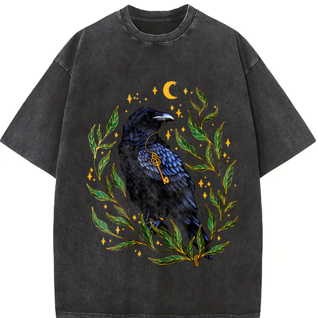 Winter A Crow Phase Vintage Washed T-Shirt product image 2