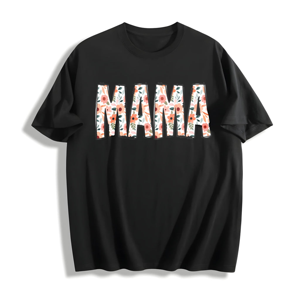 Luokeren Floral Mama - Lavender Cotton T-Shirt product image 1