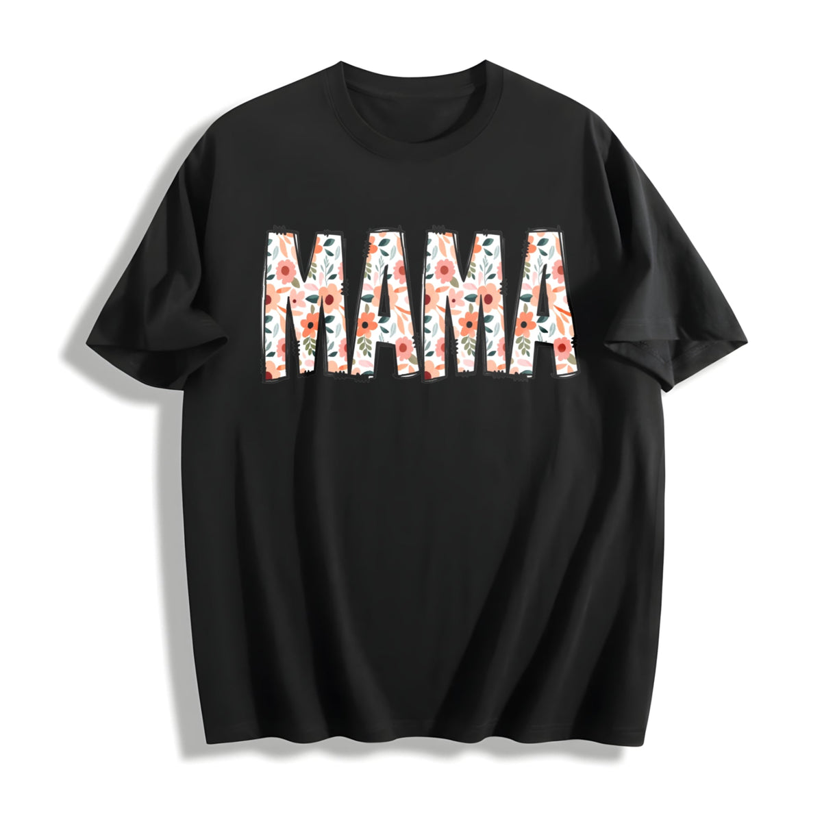 Luokeren Floral Mama - Lavender Cotton T-Shirt product image 1
