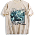 Human By Chance Alpha By Choice Wolf Vintage Washed T-Shirt product image 1