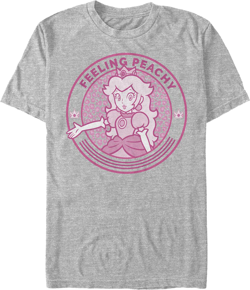 Feeling Peachy Super Mario Bros. T-Shirt product image 1