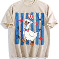 Patriotic Goose Vintage Washed T-Shirt product image 1