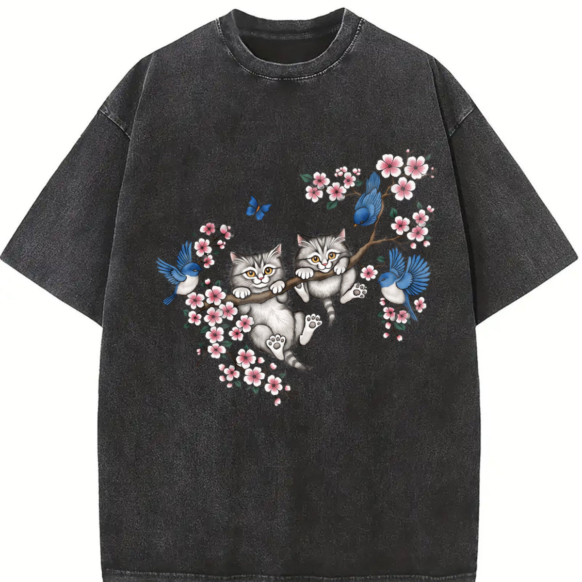 Kitten Vintage Washed T-Shirt product image 2
