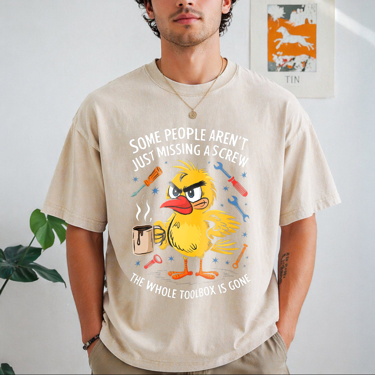 Some People Aren't Just Missing A Screw Vintage Washed product image 1