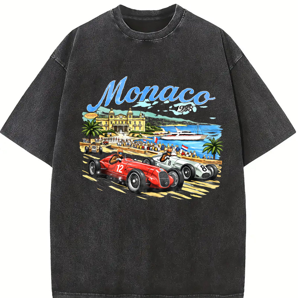 Monaco 1938 Racing Vintage Washed T-Shirt product image 2