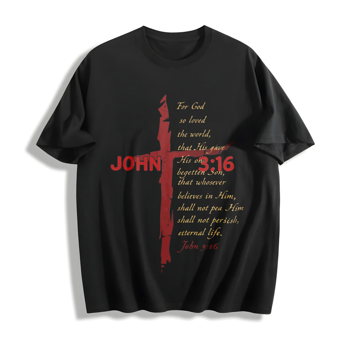 John 3:16 Cotton T-Shirt product image 1