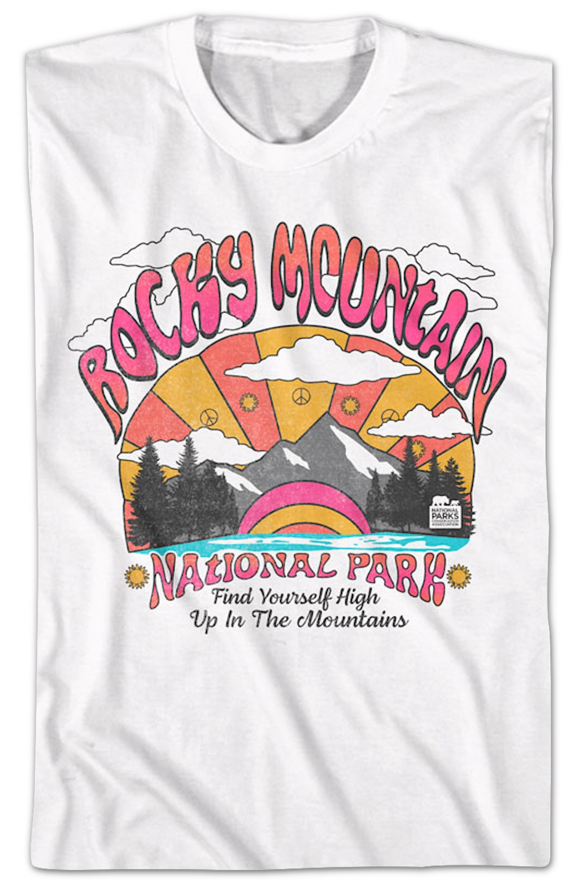Find Yourself Rocky Mountain National Park T-Shirt product image 2