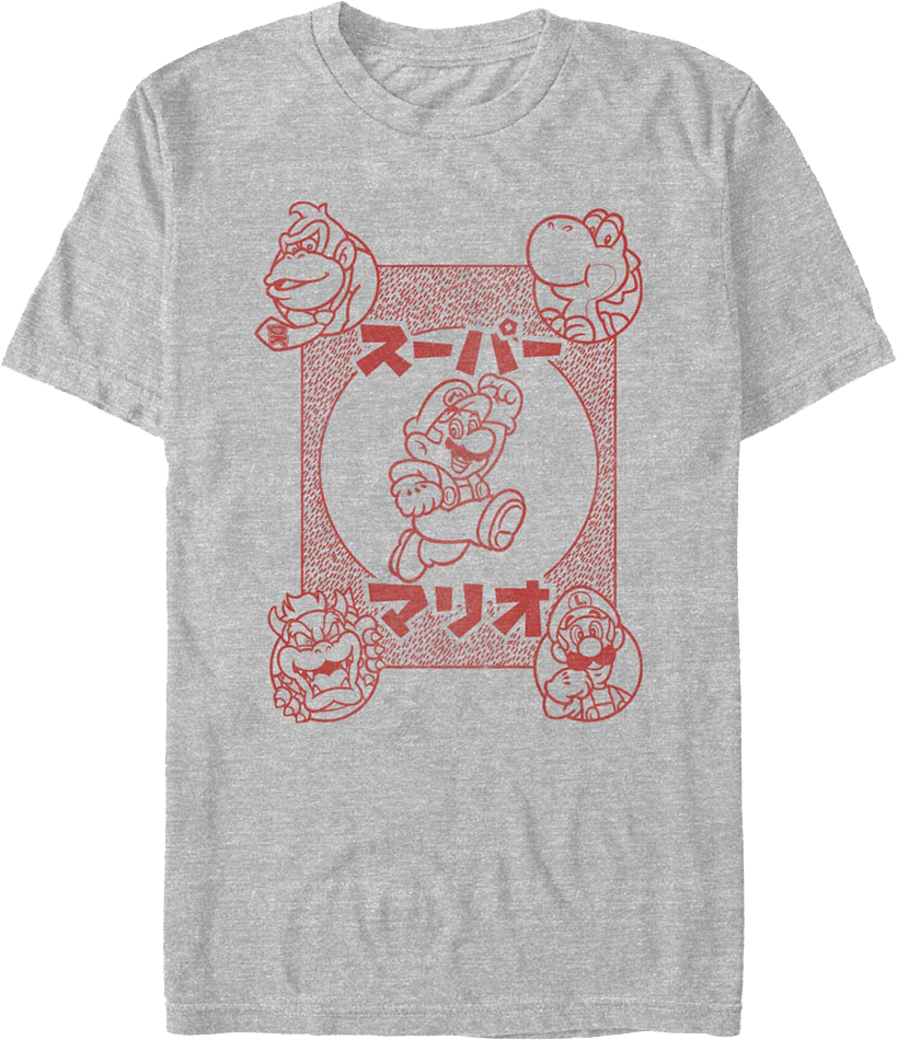 Five Elements Super Mario Bros. T-Shirt product image 1