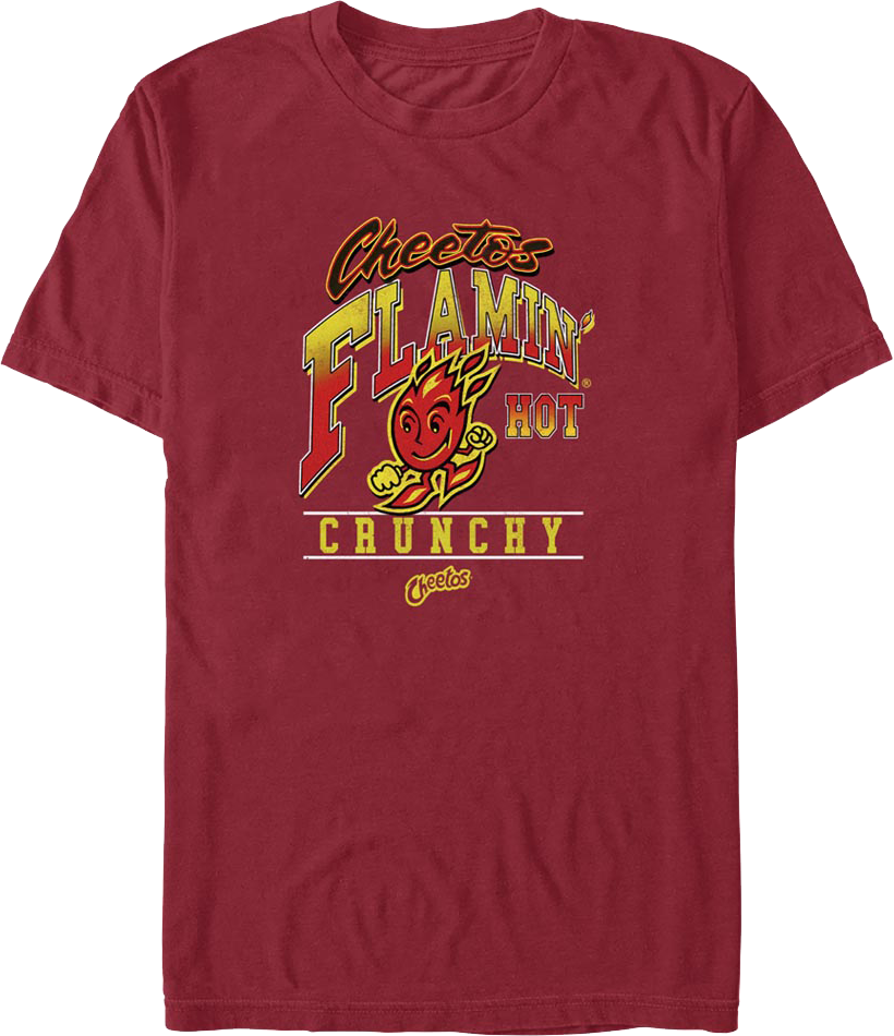 Crunchy Flamin' Hot Cheetos T-Shirt product image 1
