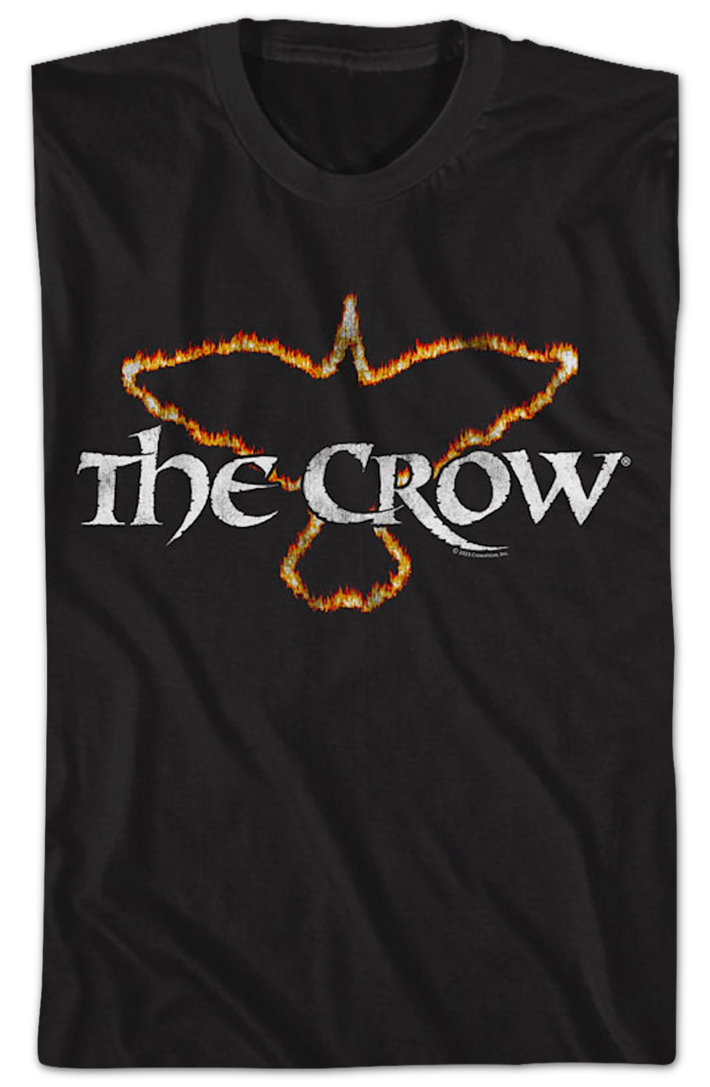 Flaming Logo The Crow T-Shirt product image 2