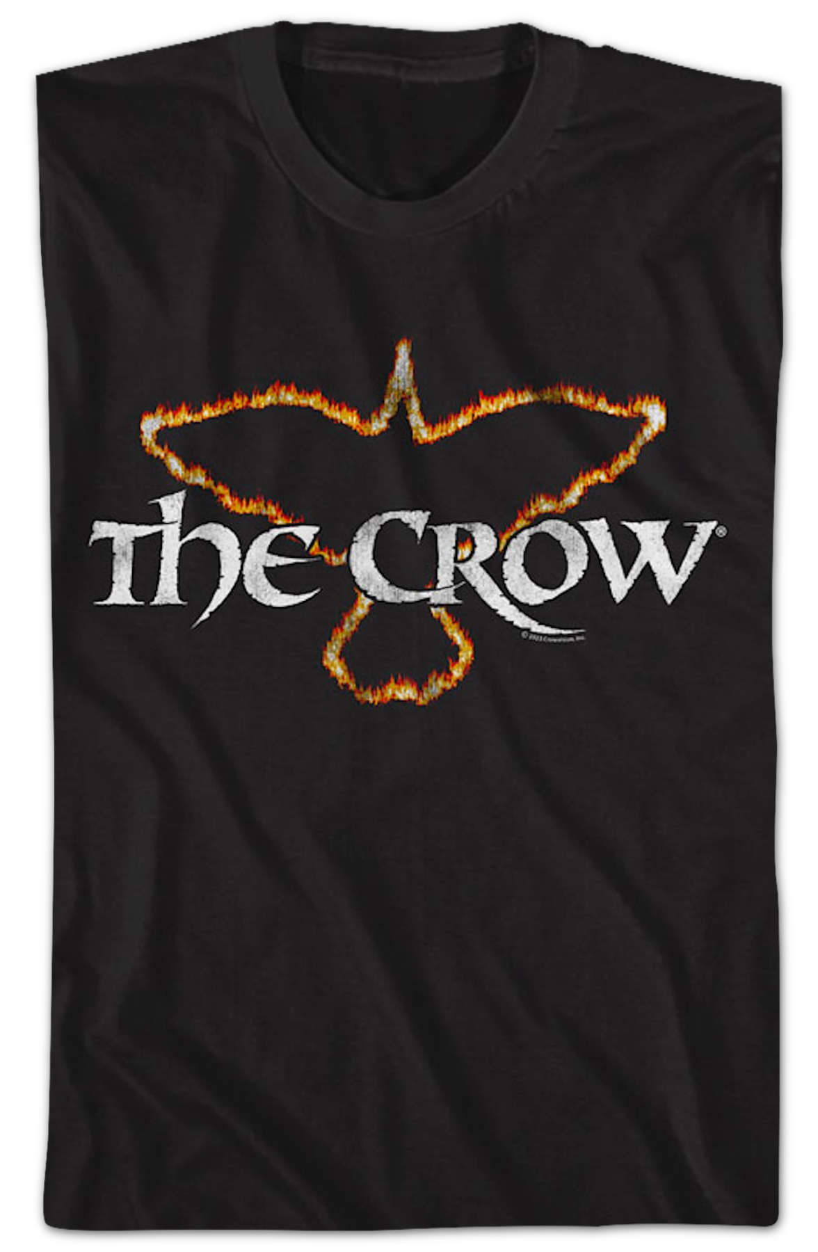 Flaming Logo The Crow T-Shirt product image 2