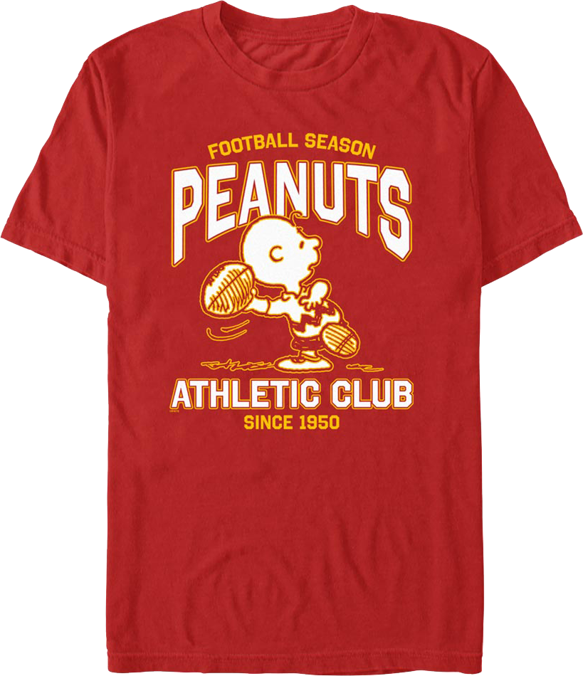 Football Season Peanuts T-Shirt product image 1