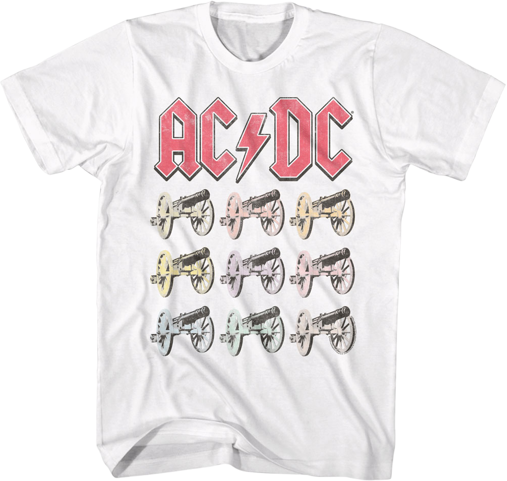 For Those About To Rock Cannons ACDC T-Shirt product image 1