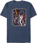 Framed Episode IV Poster Star Wars T-Shirt