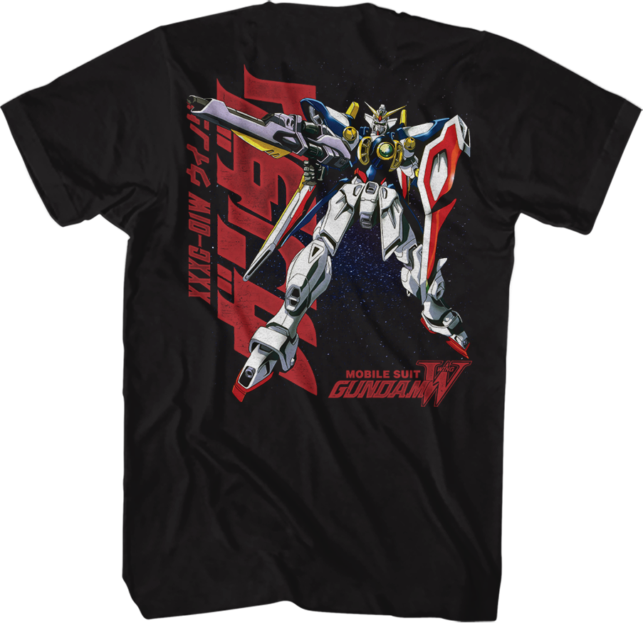 Galaxy Front & Back Gundam T-Shirt product image 3