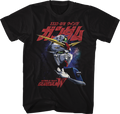 Galaxy Front & Back Gundam T-Shirt product image 1