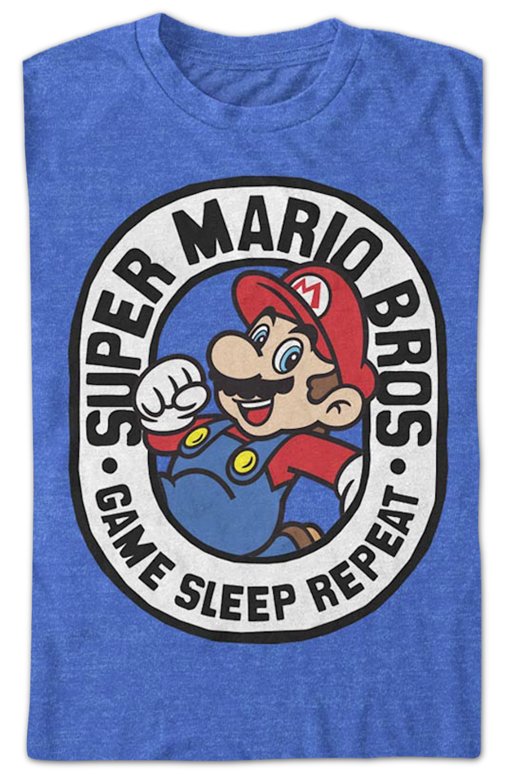 Game Sleep Repeat Super Mario Bros. Nintendo T-Shirt product image 2