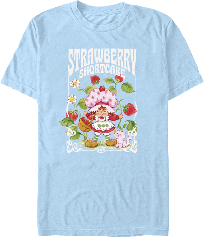 Garden Photo Strawberry Shortcake T-Shirt product image 1