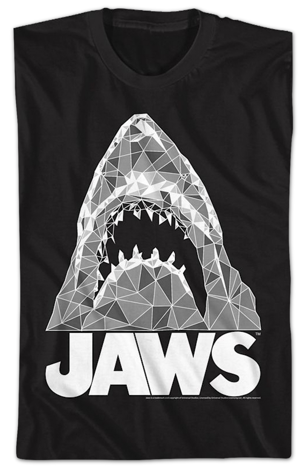 Geometric Shark Jaws T-Shirt product image 2
