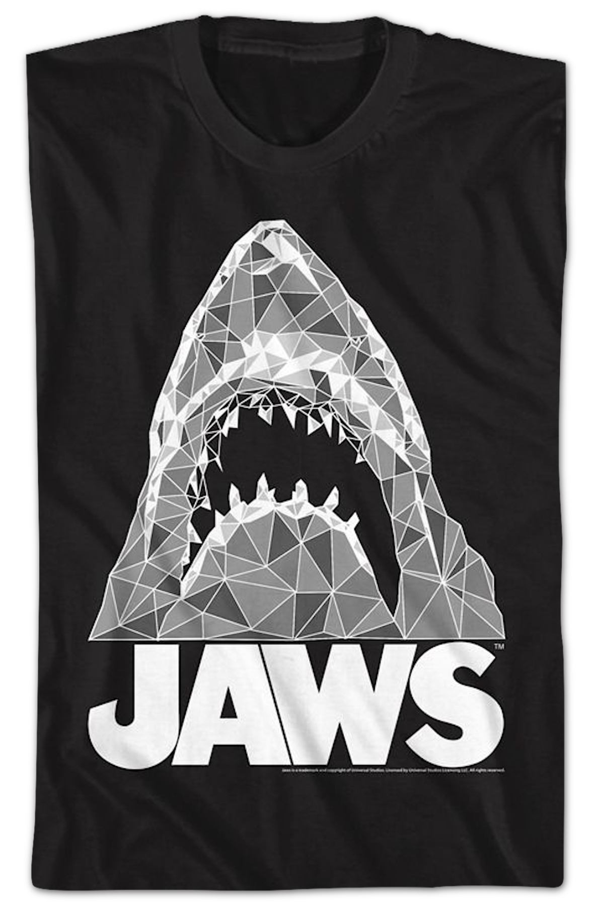 Geometric Shark Jaws T-Shirt product image 2