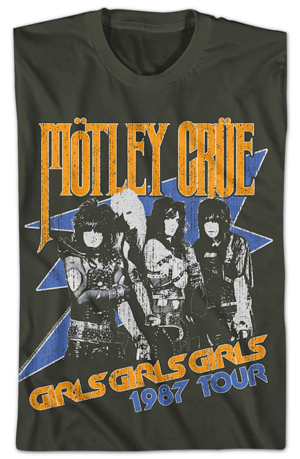 Girls 1987 Tour Motley Crue T-Shirt product image 2