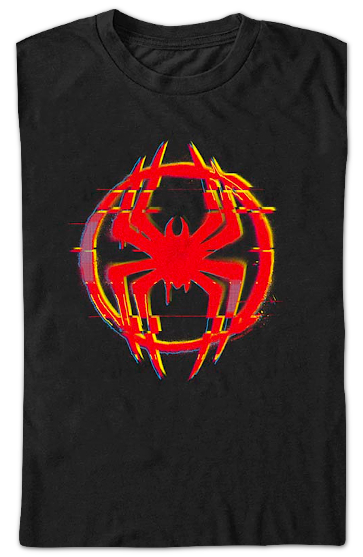 Glitching Logo Spider-Man T-Shirt product image 2