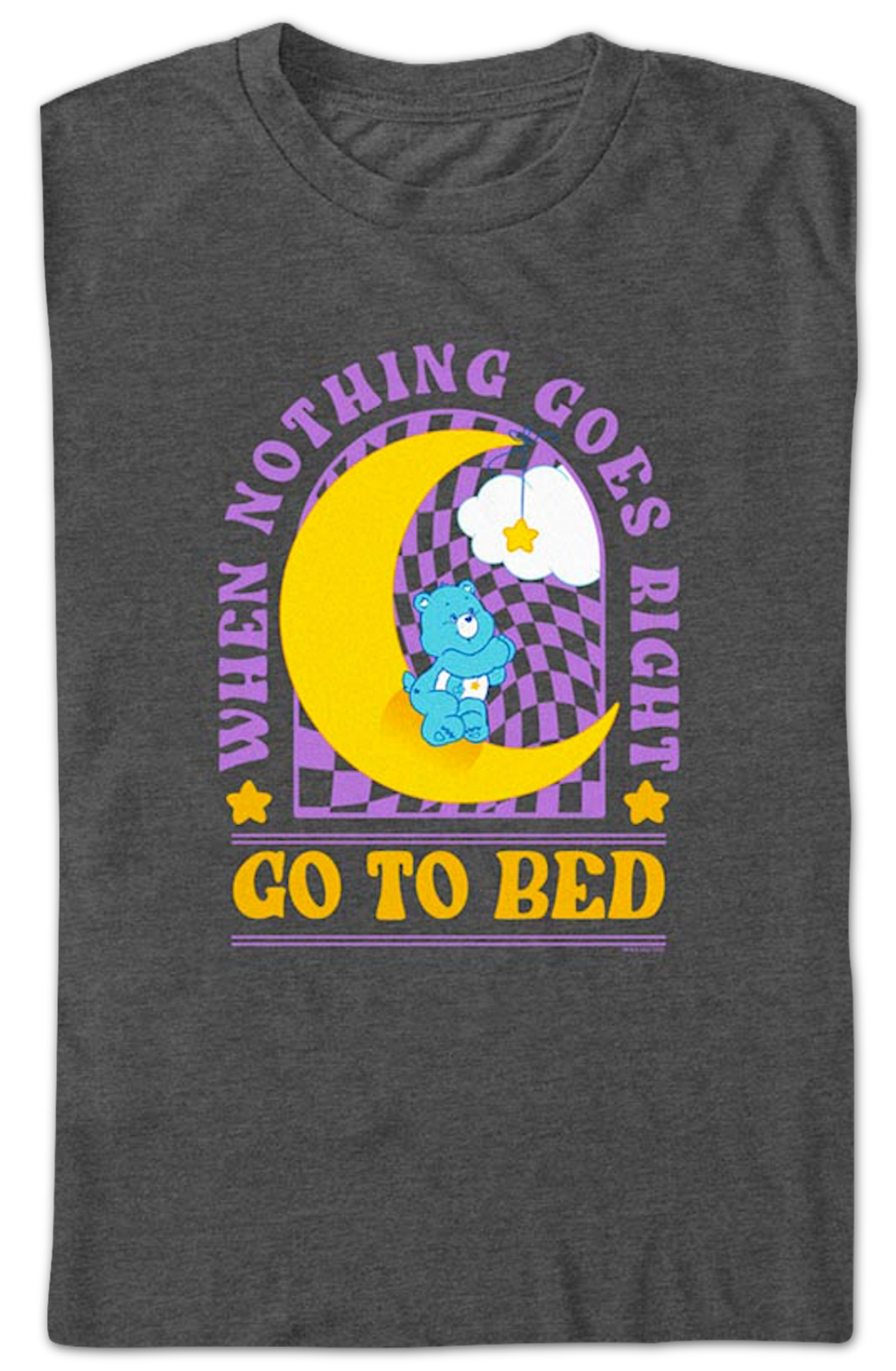 Go To Bed Care Bears T-Shirt product image 2