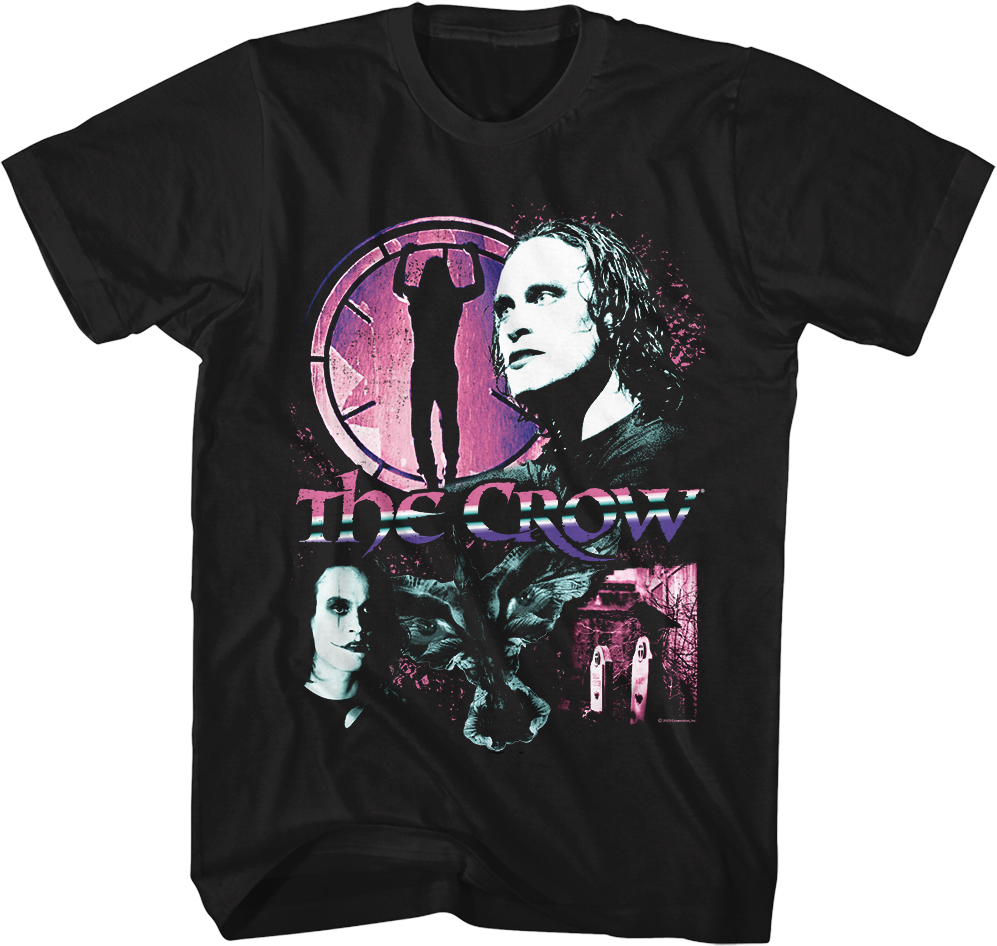 Gradient Collage The Crow T-Shirt product image 1