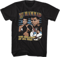 Greatest Of All Time Collage Muhammad Ali T-Shirt product image 1