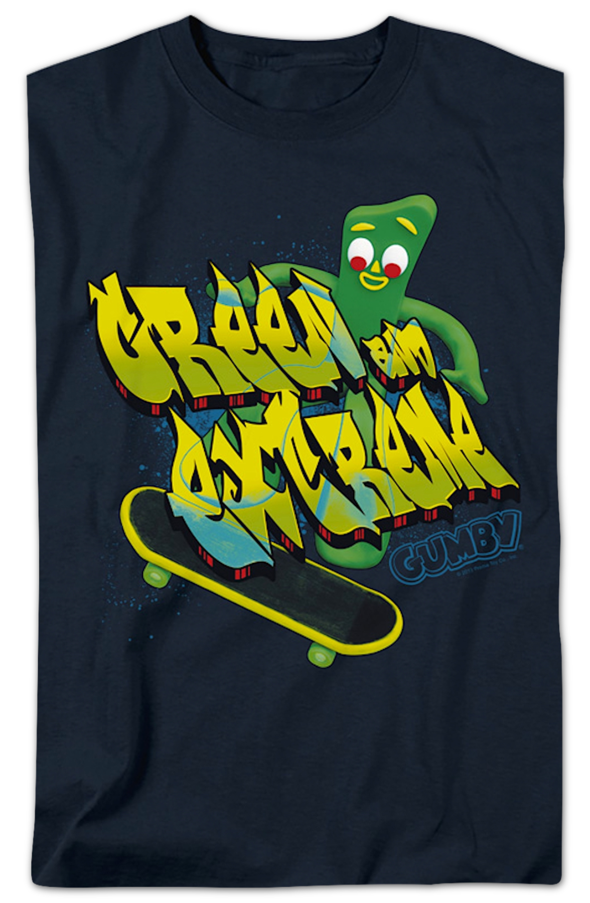 Green And Extreme Gumby T-Shirt product image 2