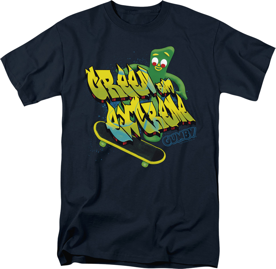 Green And Extreme Gumby T-Shirt product image 1
