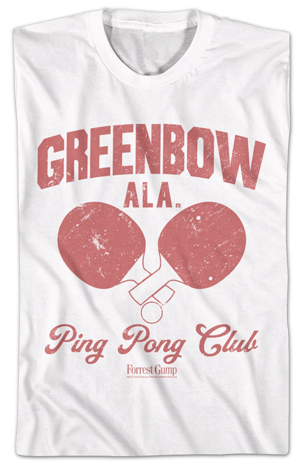 Greenbow Ping Pong Club Forrest Gump T-Shirt product image 2