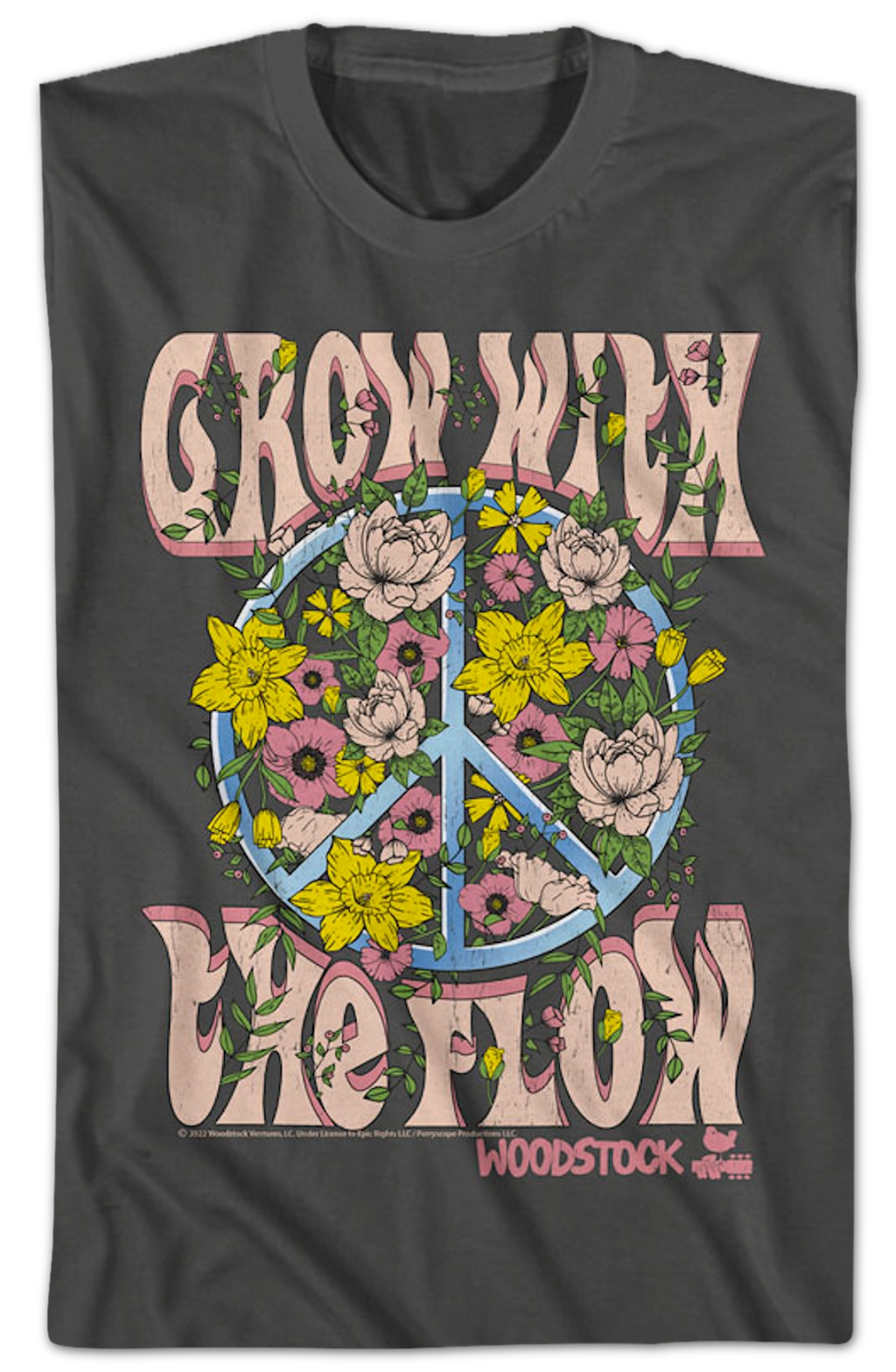 Grow With The Flow Woodstock T-Shirt product image 2