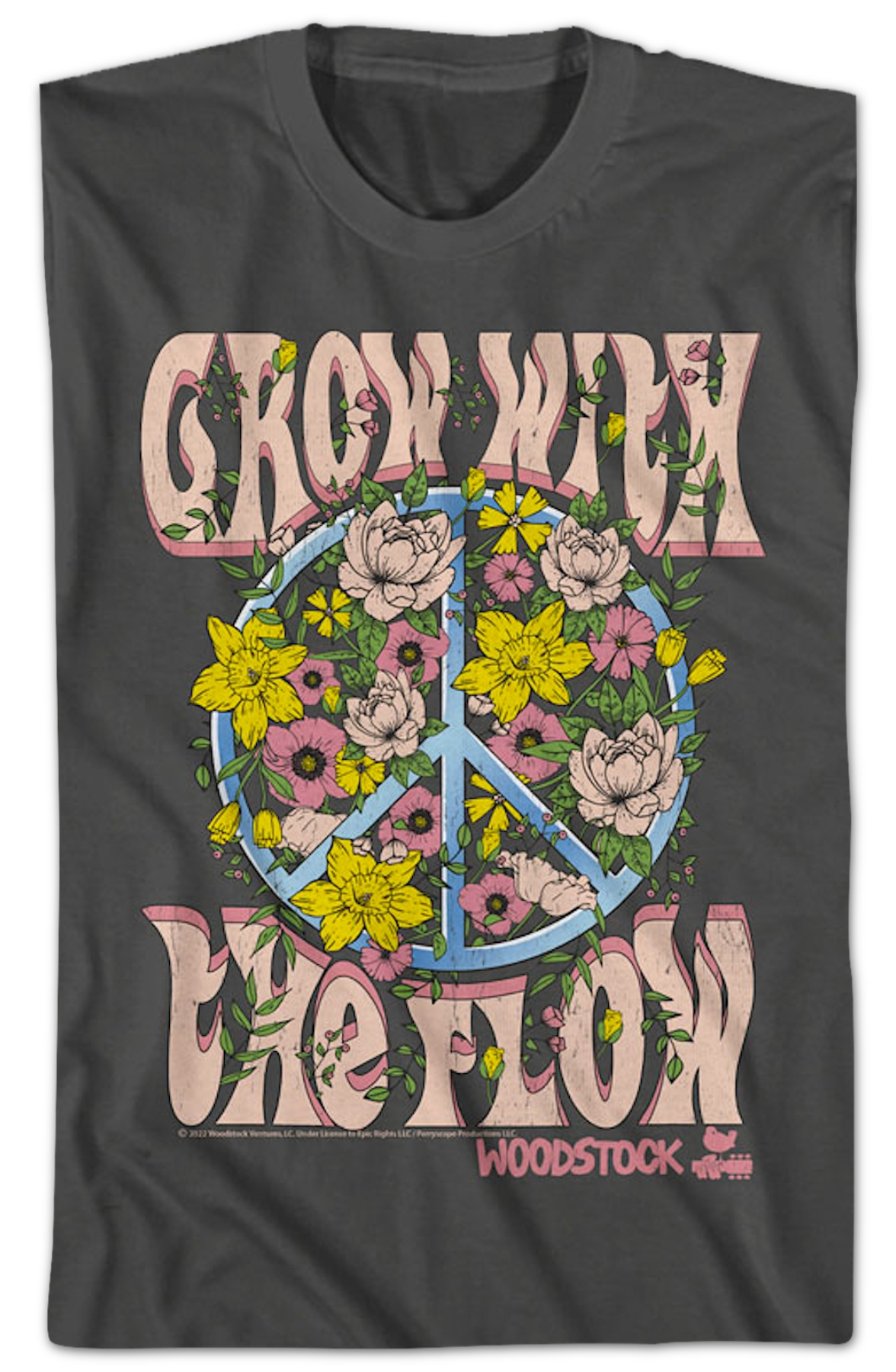 Grow With The Flow Woodstock T-Shirt product image 2