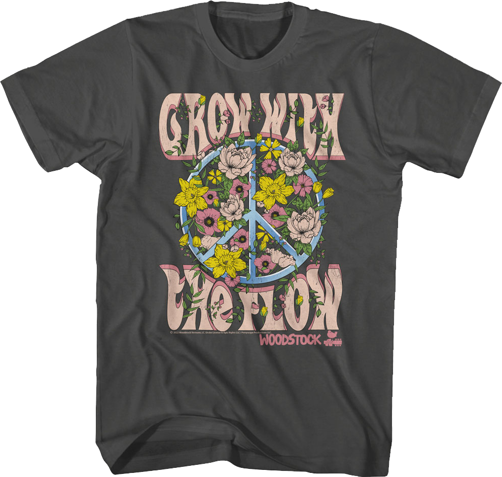 Grow With The Flow Woodstock T-Shirt product image 1