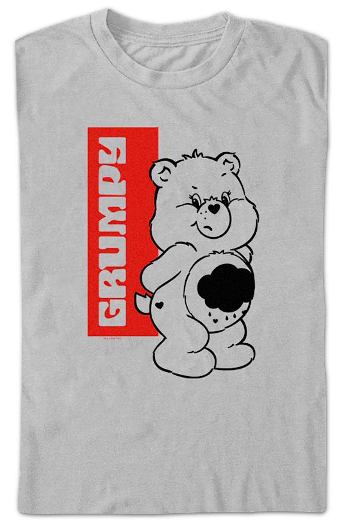 Grumpy Sketch Care Bears T-Shirt product image 2