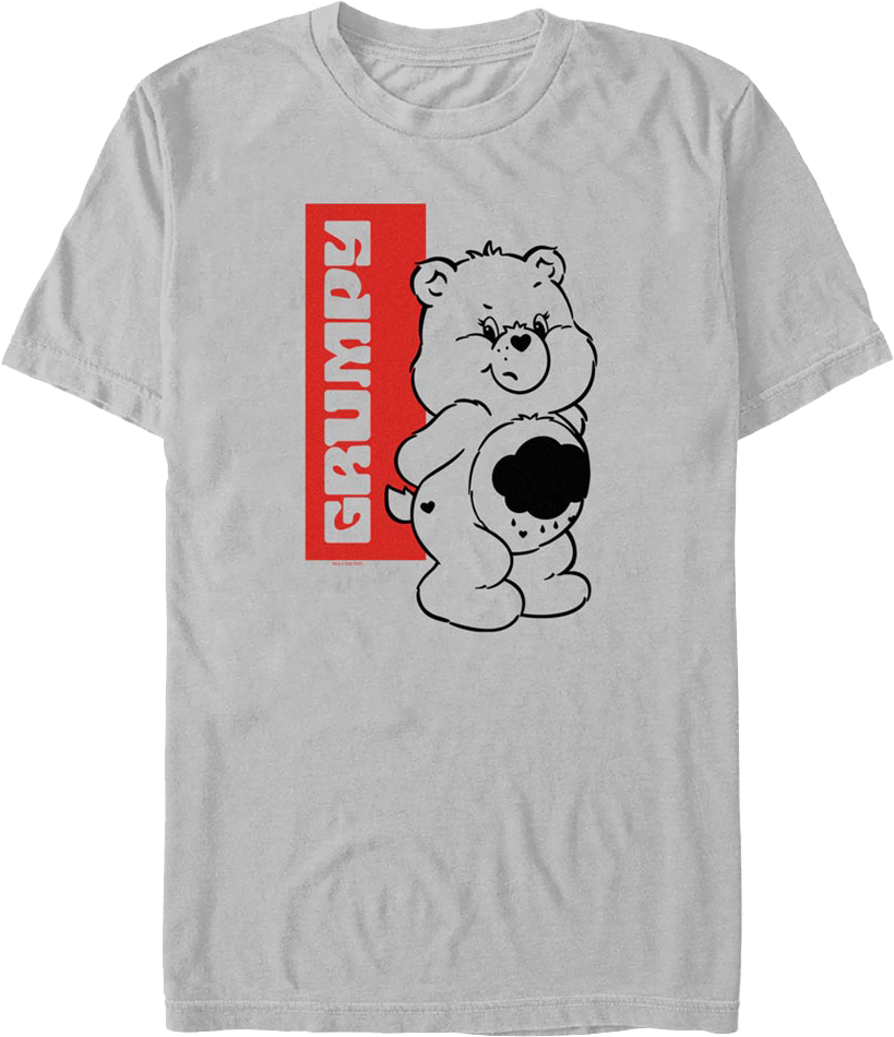 Grumpy Sketch Care Bears T-Shirt product image 1