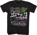 GT 350 Checkered Flag Shelby T-Shirt product image 1