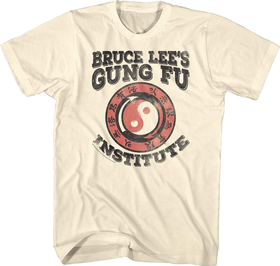 Gung Fu Institute Logo Bruce Lee T-Shirt product image 1