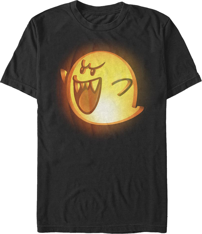 Halloween Boo Ghost Super Mario Bros. T-Shirt product image 1