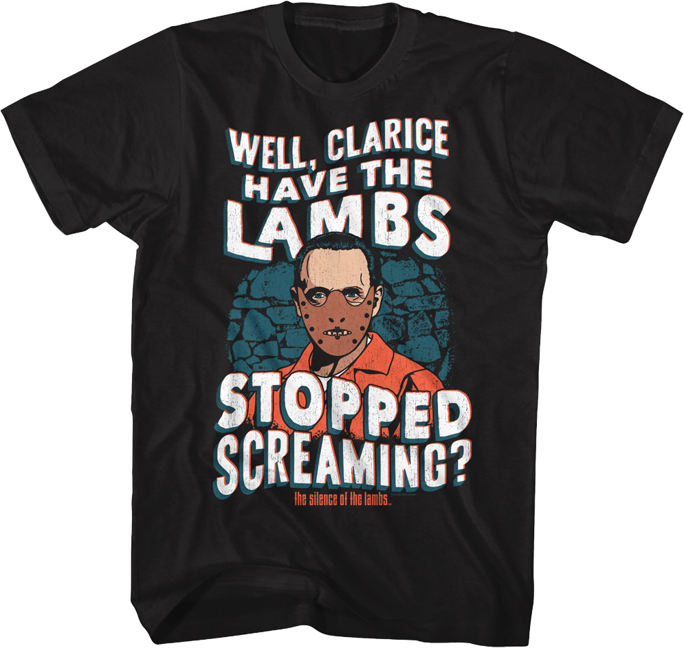 Hannibal Lecter Lambs Stopped Screaming Silence of the product image 1